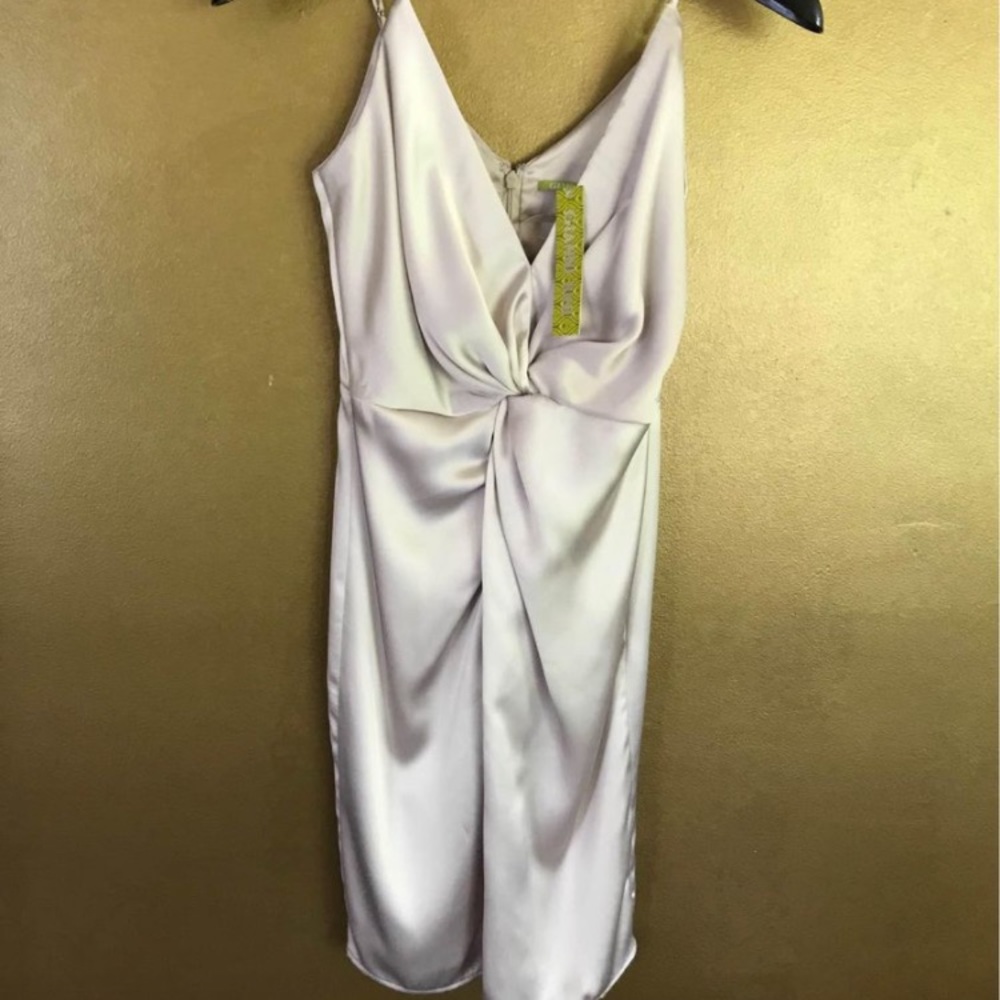 BNWT Gianni Bini Satin mini slip dress 2
